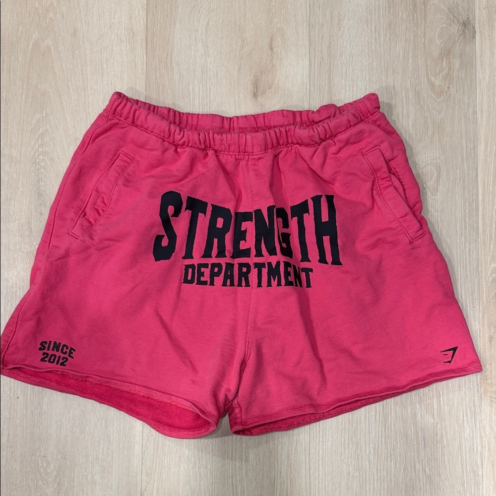 Gymshark Strength Department Graphic Shorts